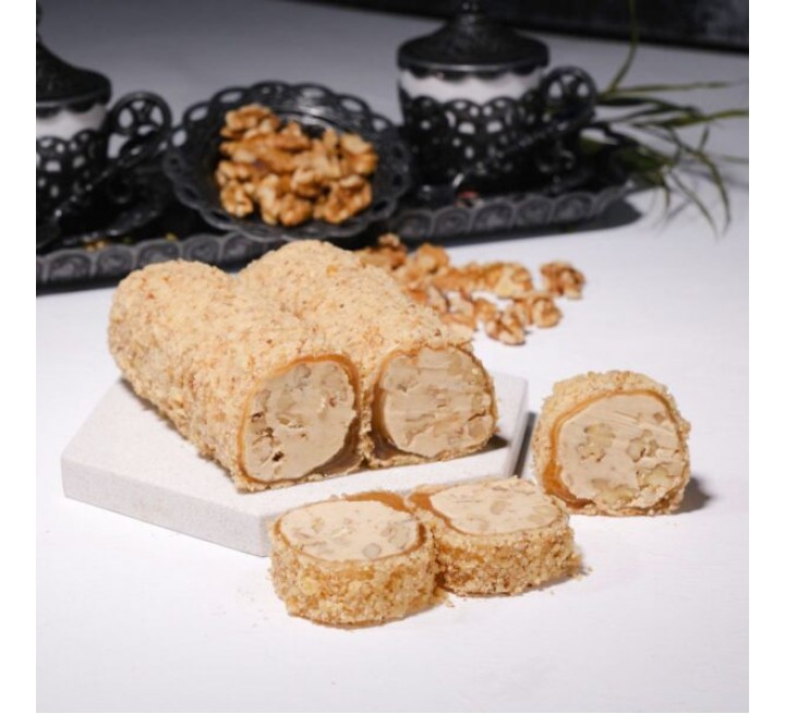 Cevizli Kremalı Sarma Lokum