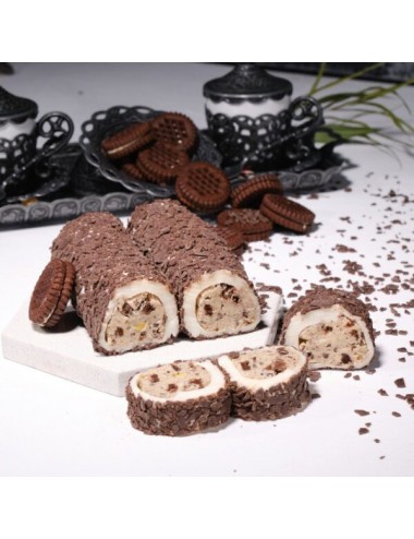 Çikolata Kaplı Oreolu Sarma Lokum