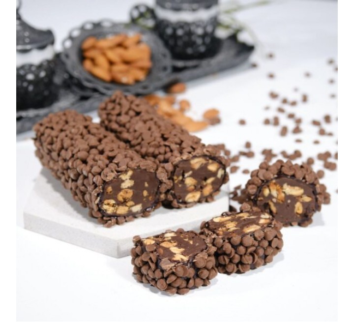 Damla Çikolatalı Tiramisu Bademli Sarma Lokum