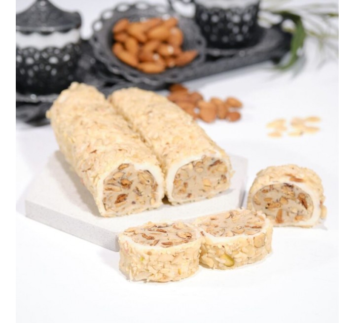 File Bademli Kremalı Sarma Lokum