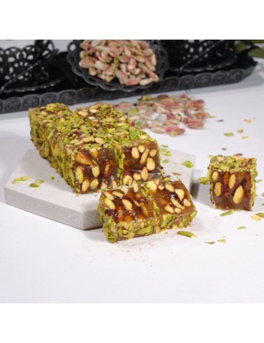 File Fıstıklı Ballı Fıstıklı Fitil Lokum