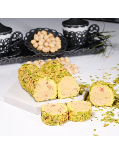 File Fıstıklı Muzlu Fındıklı Sarma Lokum