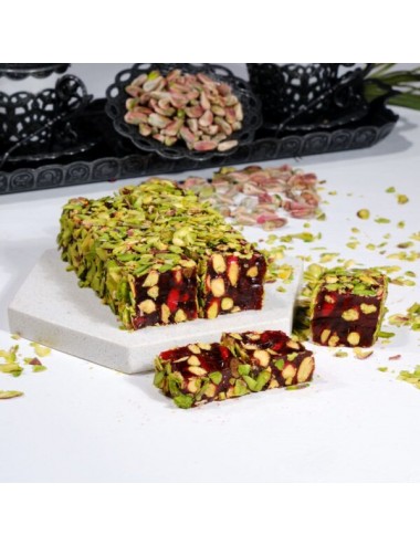 File Fıstıklı Narlı Fıstıklı Fitil Lokum