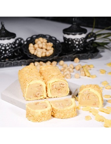 Gevrekli Muzlu Fındık Kremalı Sarma Lokum