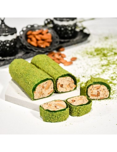 Kivili Badem Kremalı Sarma Lokum