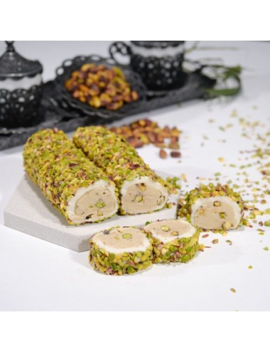 Özel Fıstıklı Kremalı Sarma Lokum