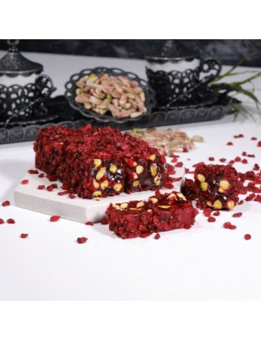 Zereçli Narlı Fıstıklı Fitil Lokum